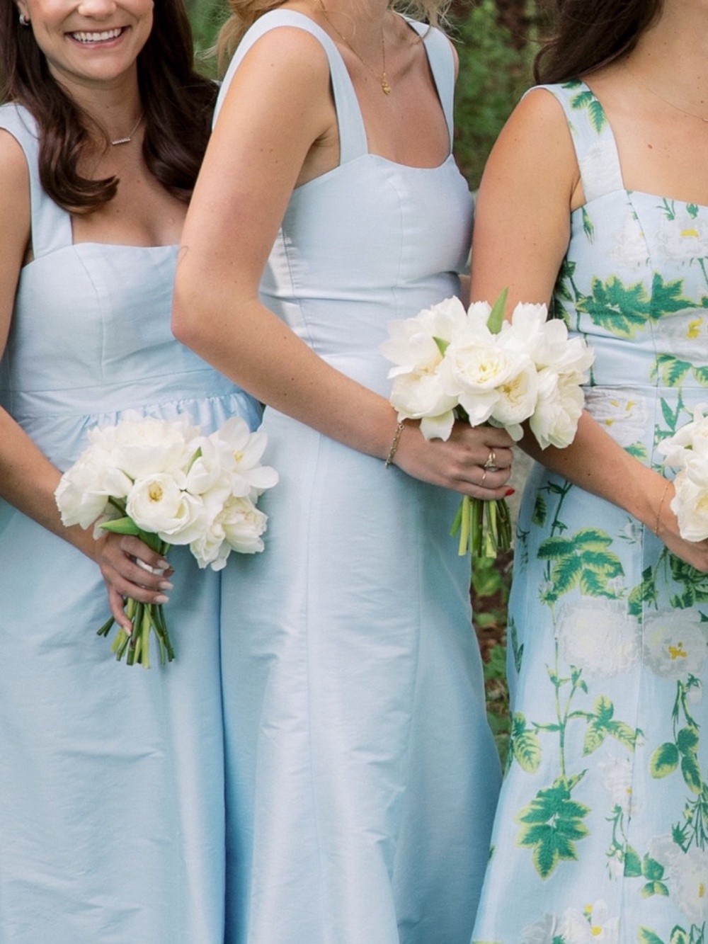 Lula Kate Beckett Dress in Sky Shantung